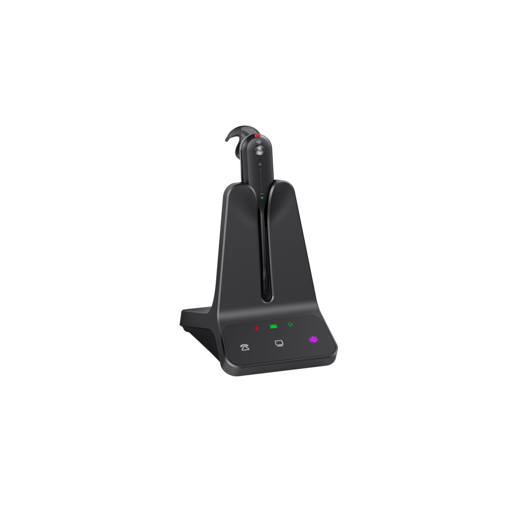 Produktbild för Yealink WH63 - E2 - headset - USB-A via DECT-adapter