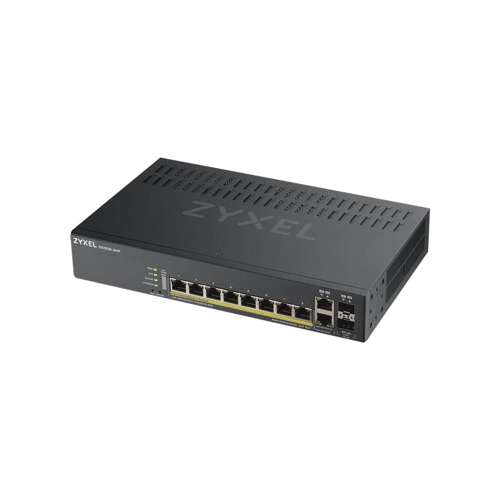Produktbild för Zyxel GS1920-8HPv2 - switch - 8 portar - smart