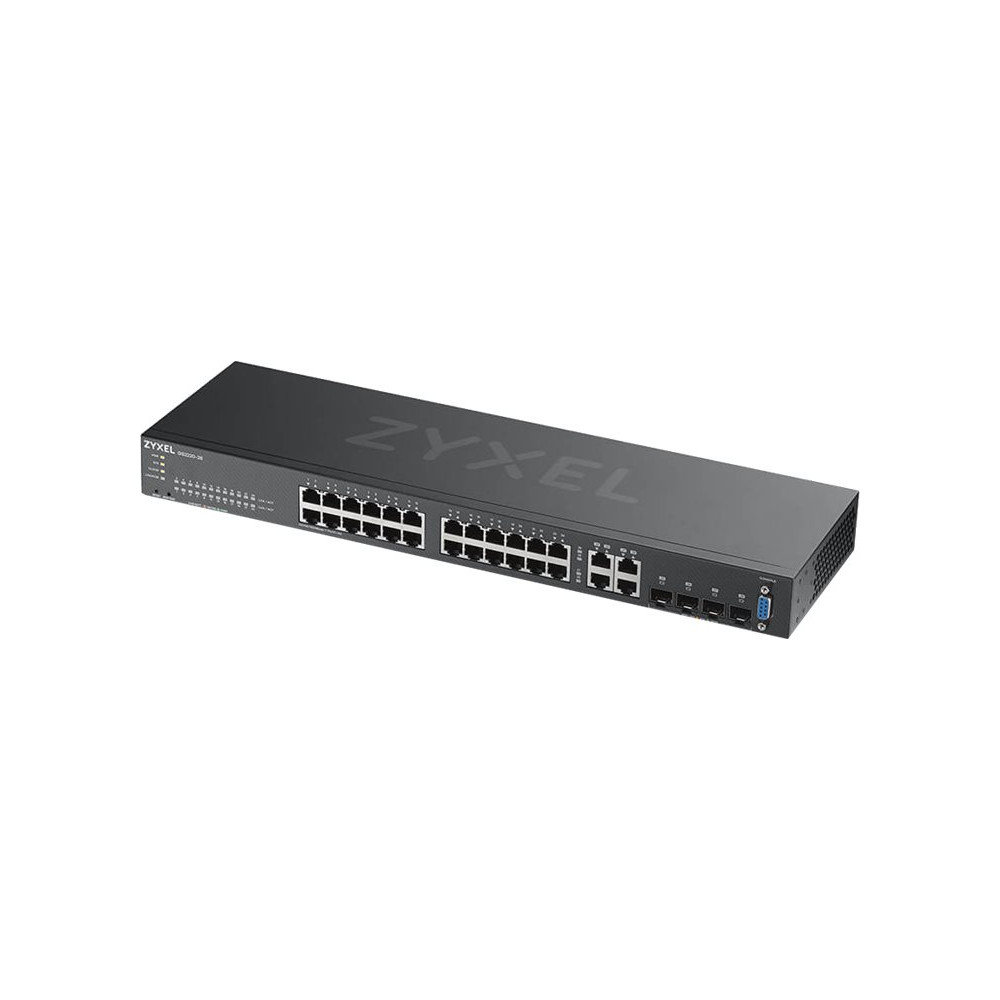 Produktbild för Zyxel GS2220-28 - switch - 24 portar - Administrerad - rackmonterbar