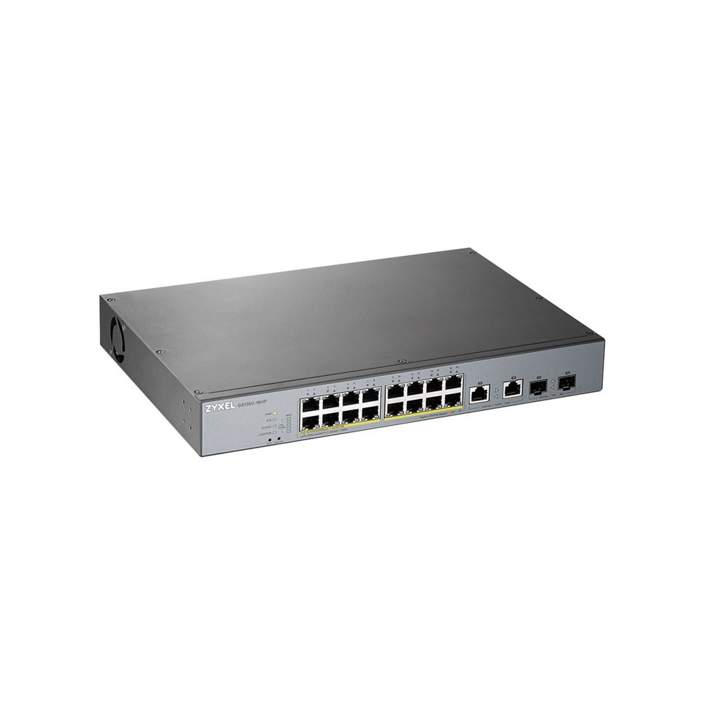 Produktbild för Zyxel GS1350-18HP - switch - 16 portar - smart