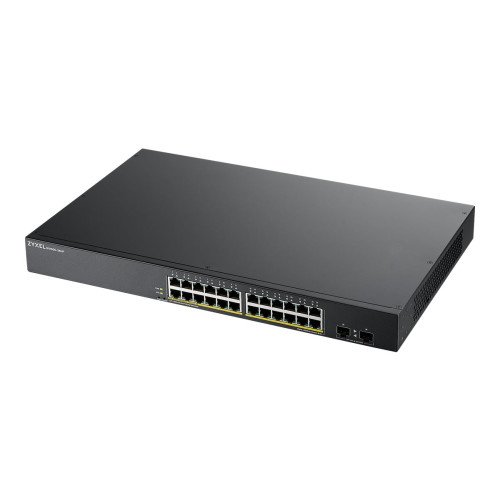 ZyXEL Zyxel GS1900-24HPv2 - switch - 26 portar - smart - rackmonterbar