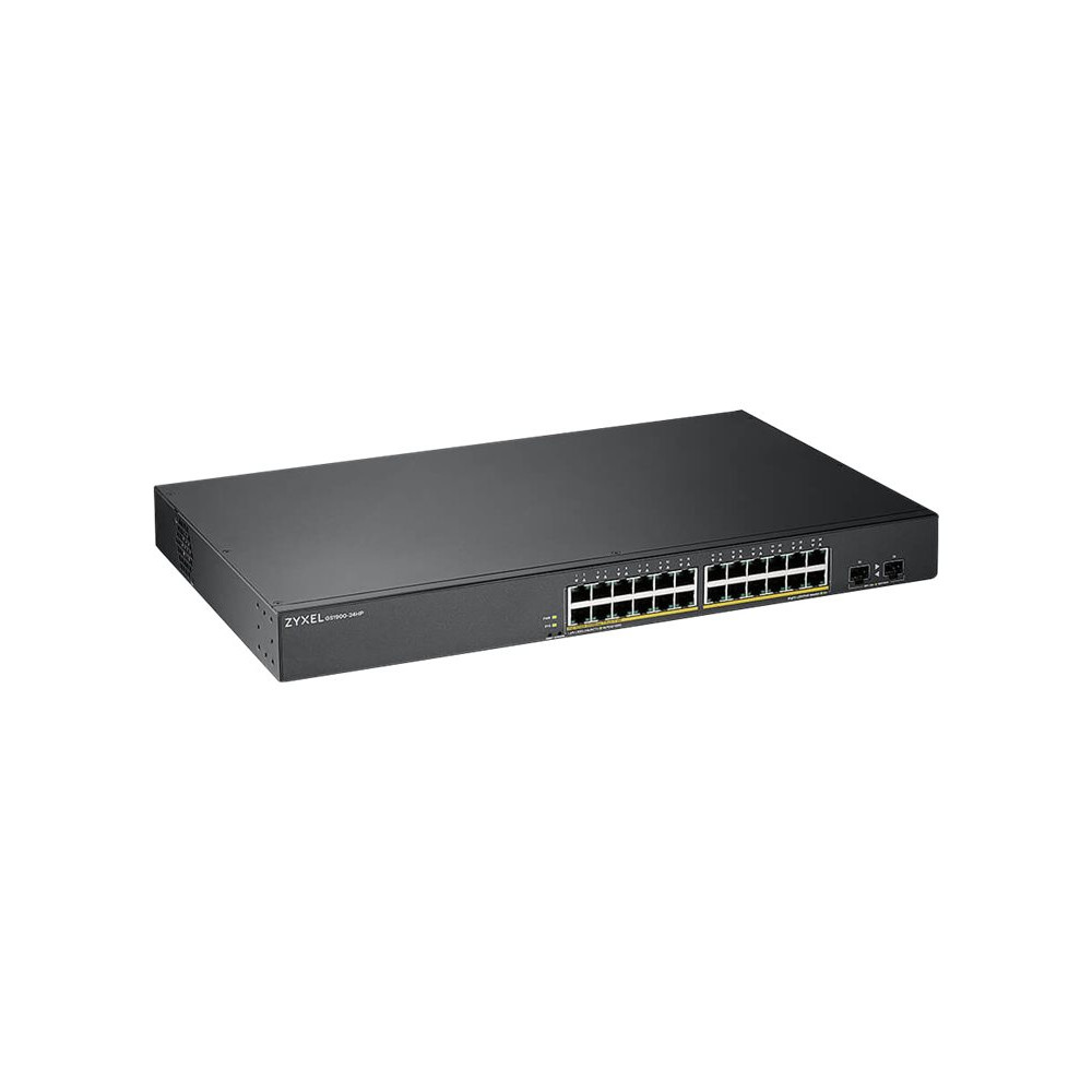 Produktbild för Zyxel GS1900-24HPv2 - switch - 26 portar - smart - rackmonterbar