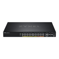 Produktbild för Zyxel XGS2220 Series XGS2220-30HP - switch - 24-portars GbE L3-åtkomst, NebulaFLEX Cloud med 6 10G uplink - 30 portar - Administrerad - rackmonterbar