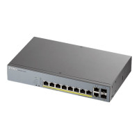 Produktbild för Zyxel GS1350-12HP - switch - 8 portar - smart - rackmonterbar