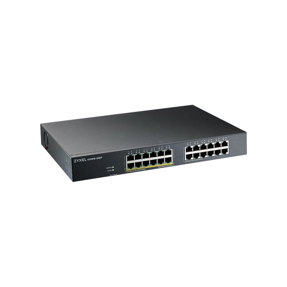 Produktbild för Zyxel GS1915 Series GS1915-24EP - switch - NebulaFLEX-kompatibel - 24 portar - smart