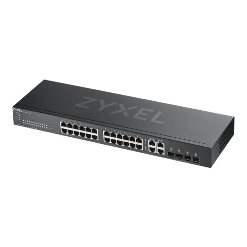 ZyXEL Zyxel GS1920-24v2 - switch - 24 portar - smart - rackmonterbar