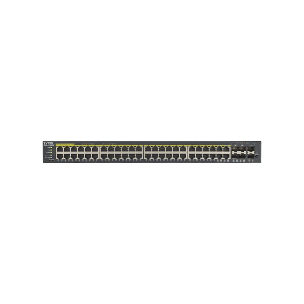 Produktbild för Zyxel GS1920-48HPv2 - switch - 48 portar - smart - rackmonterbar