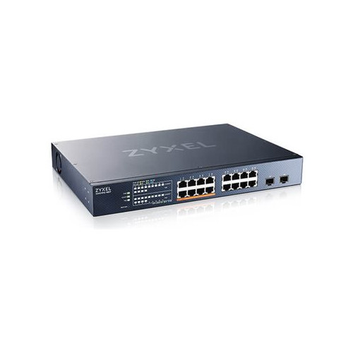 ZyXEL Zyxel XMG1915 Series XMG1915-18EP - switch - hanterat, NebulaFLEX-moln - 16 portar - smart - rackmonterbar