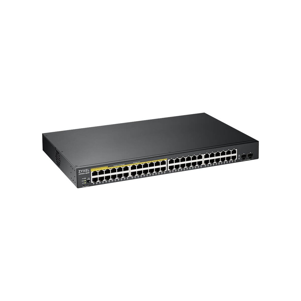 Produktbild för Zyxel GS1900 Series GS1900-48HPv2 - switch - 48 portar - smart - rackmonterbar
