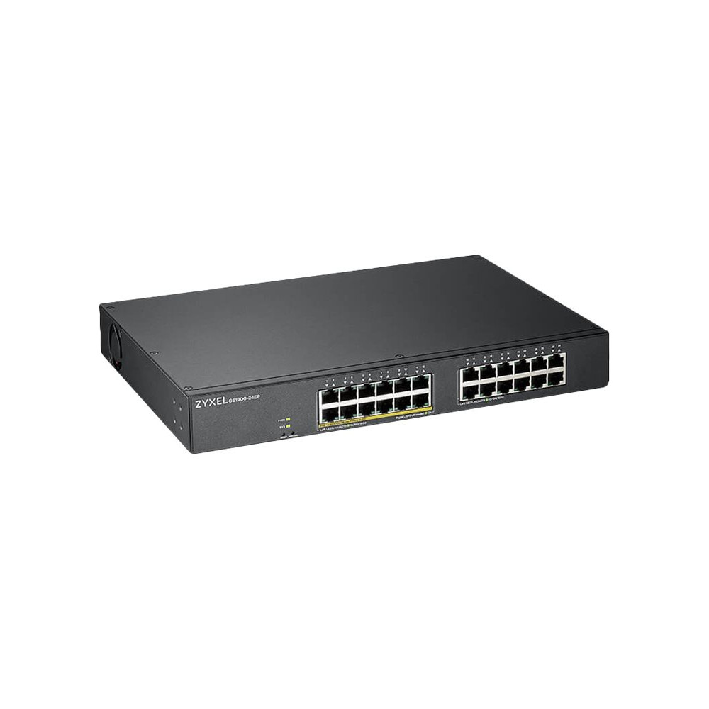 Produktbild för Zyxel GS1900-24EP - switch - 24 portar - smart - rackmonterbar