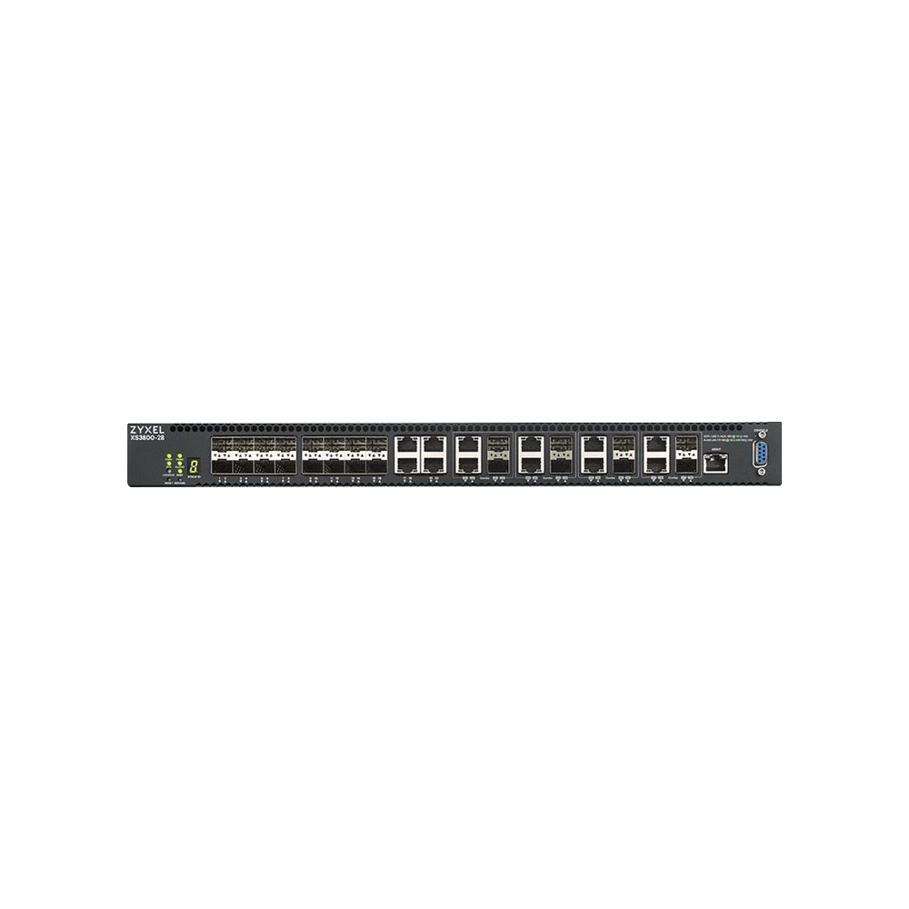 Produktbild för Zyxel XS3800-28 - switch - 28 portar - Administrerad - rackmonterbar