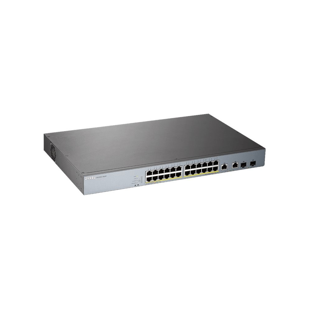 Produktbild för Zyxel GS1350-26HP - switch - 24 portar - smart - rackmonterbar