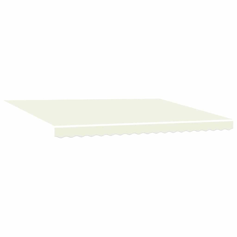 Produktbild för Markisram Kräm 450 × 300 cm Polyester med PU-beläggning