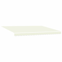 Produktbild för Markisram Kräm 450 × 300 cm Polyester med PU-beläggning