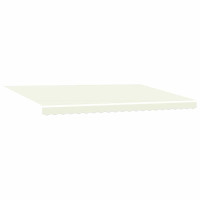 Produktbild för Markisram Kräm 500 × 300 cm Polyester med PU-beläggning