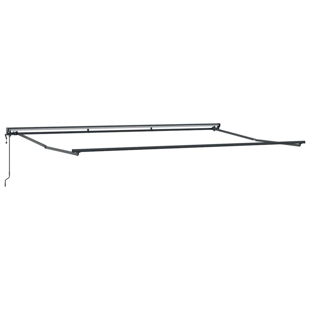 Produktbild för Markisram Kräm 500 × 300 cm Polyester med PU-beläggning