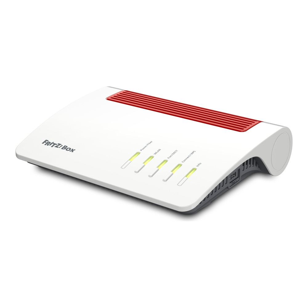 Produktbild för FRITZ!Box 5590 Fiber - trådlös router - GPON-terminal / röstkort - Wi-Fi 6 - skrivbordsmodell
