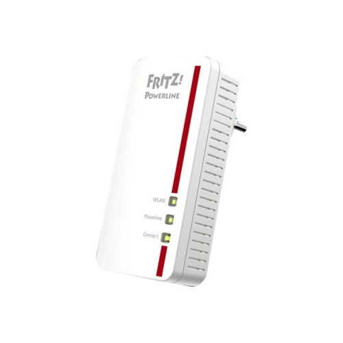 FRITZ! FRITZ!Powerline 1260E - PowerLine adaptersats - Wi-Fi 5 - vägginsticksbar