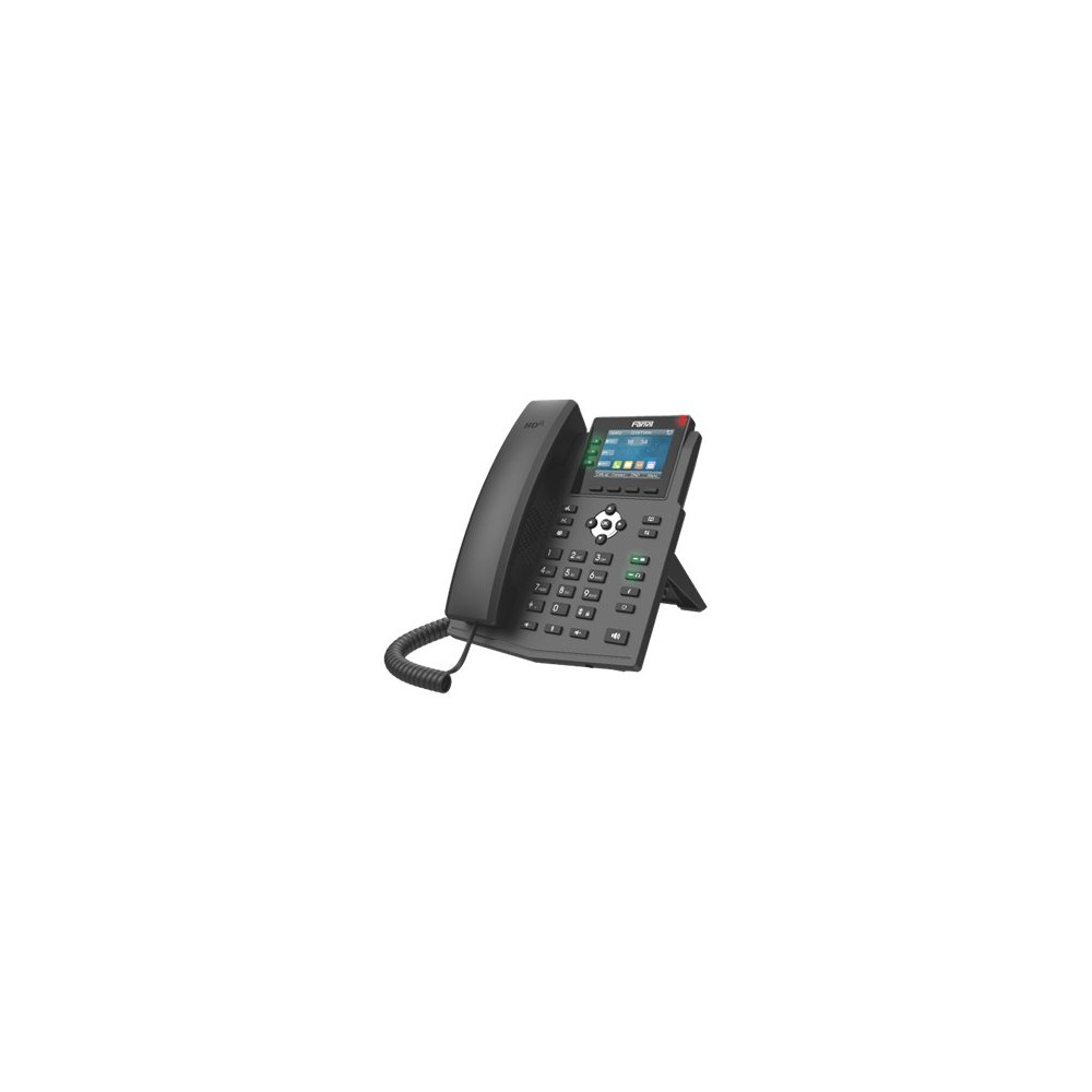 Produktbild för Fanvil X3U - VoIP-telefon med nummerpresentation - 3-riktad samtalsförmåg