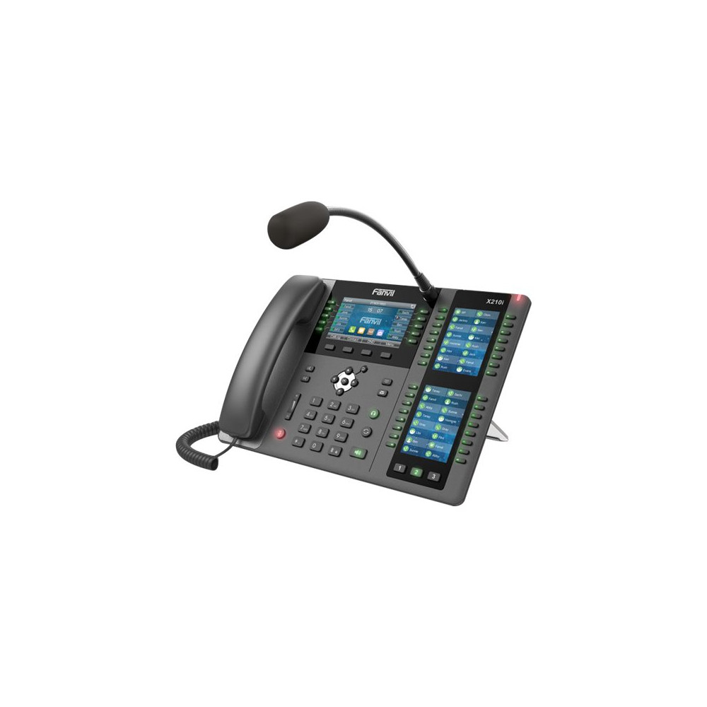 Produktbild för Fanvil X210I - VoIP-telefon med nummerpresentation - 3-riktad samtalsförmåg