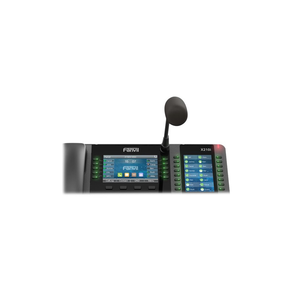 Produktbild för Fanvil X210I - VoIP-telefon med nummerpresentation - 3-riktad samtalsförmåg