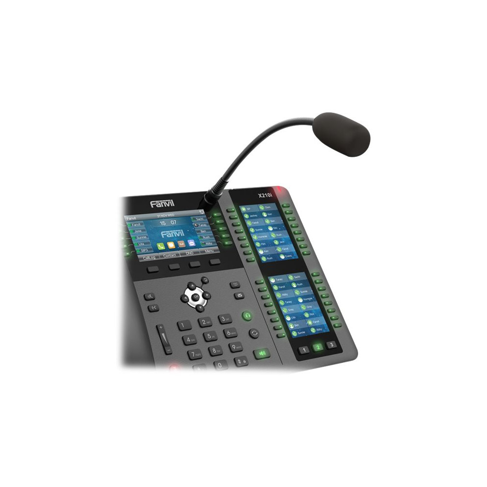 Produktbild för Fanvil X210I - VoIP-telefon med nummerpresentation - 3-riktad samtalsförmåg