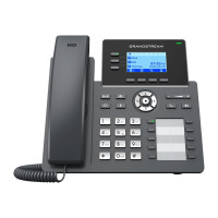 Produktbild för Grandstream GRP2604P - VoIP-telefon - 5-vägs samtalsförmåg