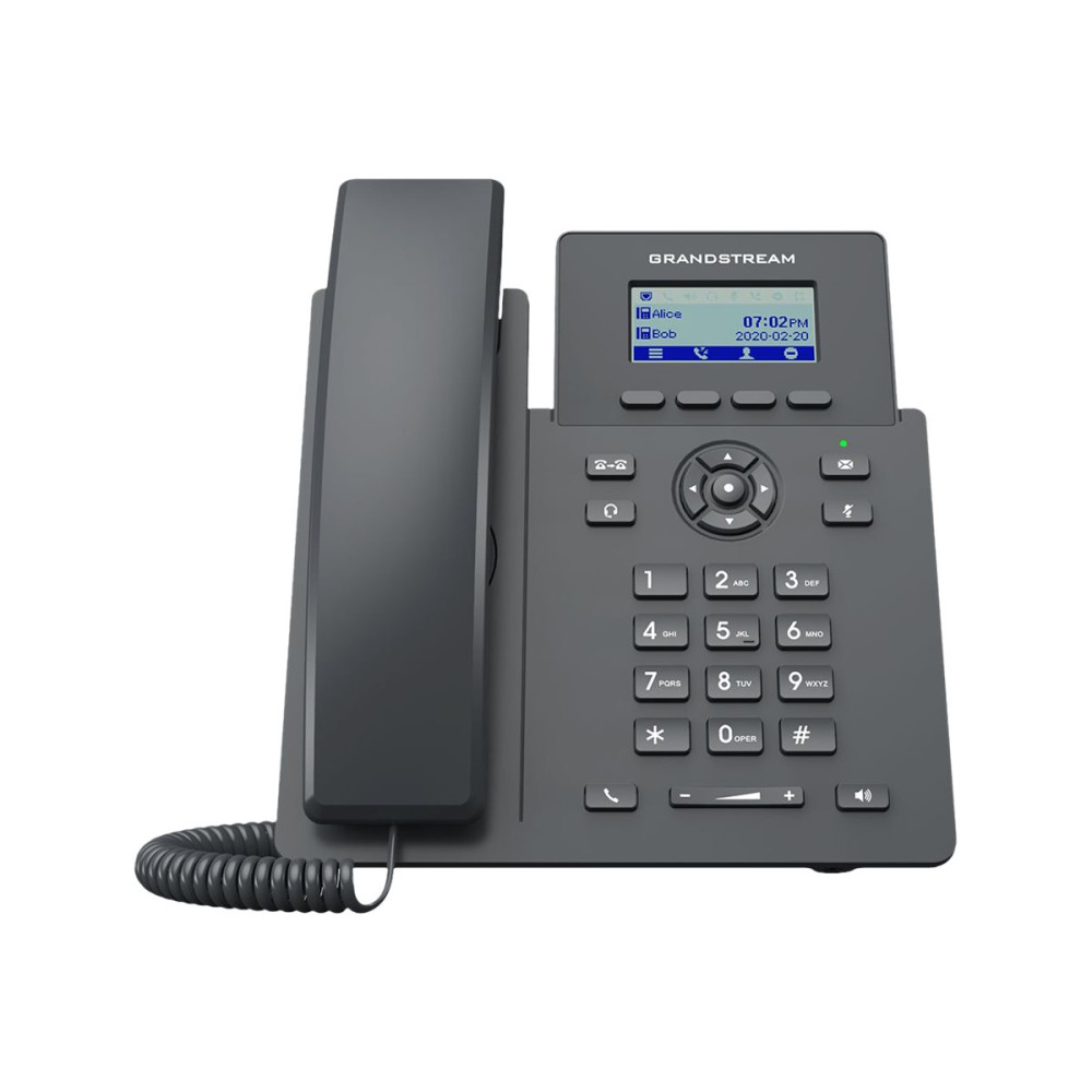 Produktbild för Grandstream GRP Series GRP2601P - VoIP-telefon - 5-vägs samtalsförmåg