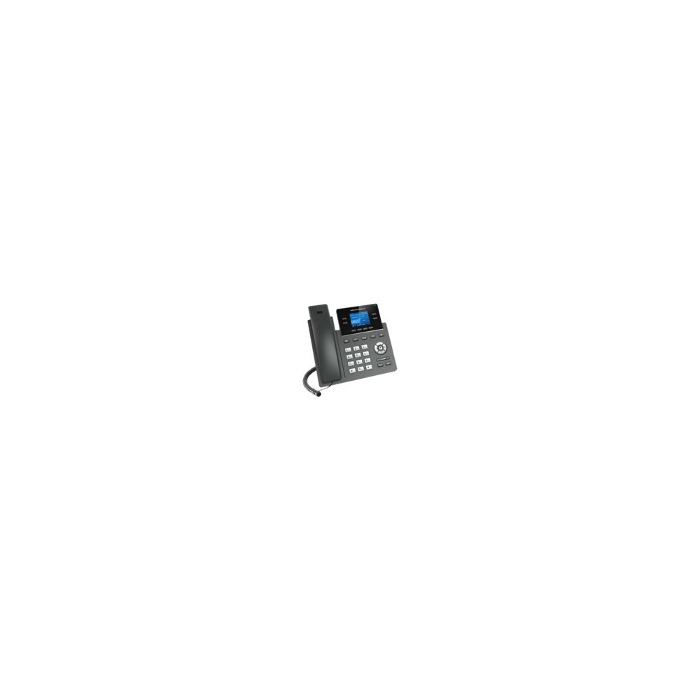 Produktbild för Grandstream GRP2612W - VoIP-telefon med nummerpresentation/samtal väntar - 3-riktad samtalsförmåg