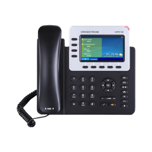 Grandstream Grandstream GXP2140 Enterprise IP Phone - VoIP-telefon - 5-vägs samtalsförmåg
