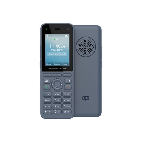 Grandstream Grandstream WP826 - trådlös VoIP-telefon - med Bluetooth interface - 4-riktad samtalsförmåg