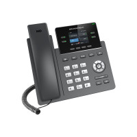 Produktbild för Grandstream GRP2612P - VoIP-telefon med nummerpresentation/samtal väntar - 3-riktad samtalsförmåg