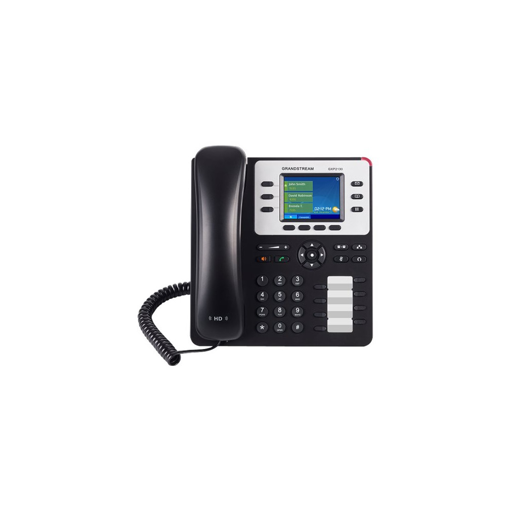 Produktbild för Grandstream GXP2130 - VoIP-telefon - 4-riktad samtalsförmåg