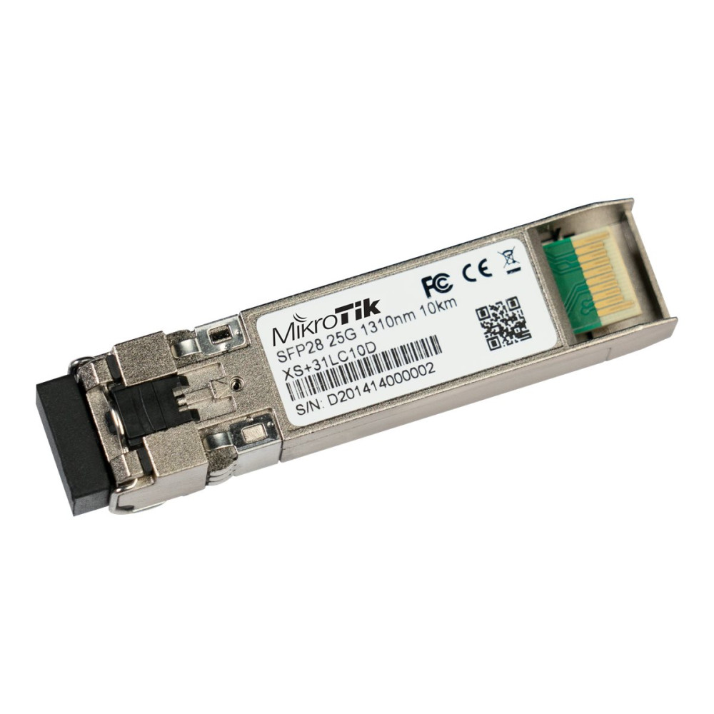 Produktbild för MikroTik XS+31LC10D - SFP28 sändar-/mottagarmodul