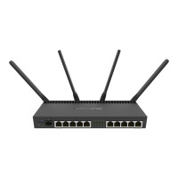 Produktbild för MikroTik RB4011iGS+5HacQ2HnD-IN - trådlös router - Wi-Fi 5 - skrivbordsmodell