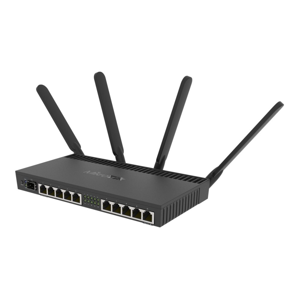 Produktbild för MikroTik RB4011iGS+5HacQ2HnD-IN - trådlös router - Wi-Fi 5 - skrivbordsmodell