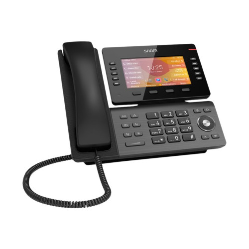 Snom snom D865 - VoIP-telefon - med Bluetooth interface med nummerpresentation - 5-vägs samtalsförmåg