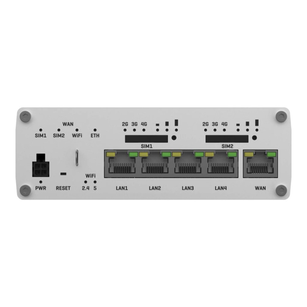 Produktbild för Teltonika RUTX12 - trådlös router - WWAN - Bluetooth, Wi-Fi 5 - skrivbordsmodell