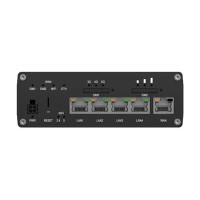 Produktbild för Teltonika RUTM54 - trådlös router - WWAN - Wi-Fi 5 - 5G, 4G, 3G - skrivbordsmodell