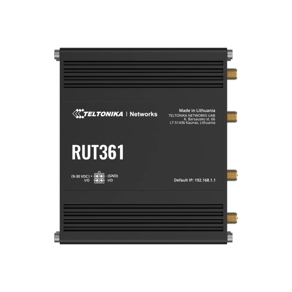 Produktbild för Teltonika RUT361 - trådlös router - WWAN - Wi-Fi - 3G, 4G - DIN-skenmonterbar, väggmonterbar, bordsmonterbar