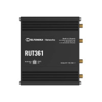 Produktbild för Teltonika RUT361 - trådlös router - WWAN - Wi-Fi - 3G, 4G - DIN-skenmonterbar, väggmonterbar, bordsmonterbar