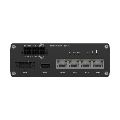 Teltonika Teltonika RUTM55 - trådlös router - WWAN - Wi-Fi 5 - 5G, 3G, 4G - DIN-skenmonterbar, väggmonterbar, försänkt montering möjlig