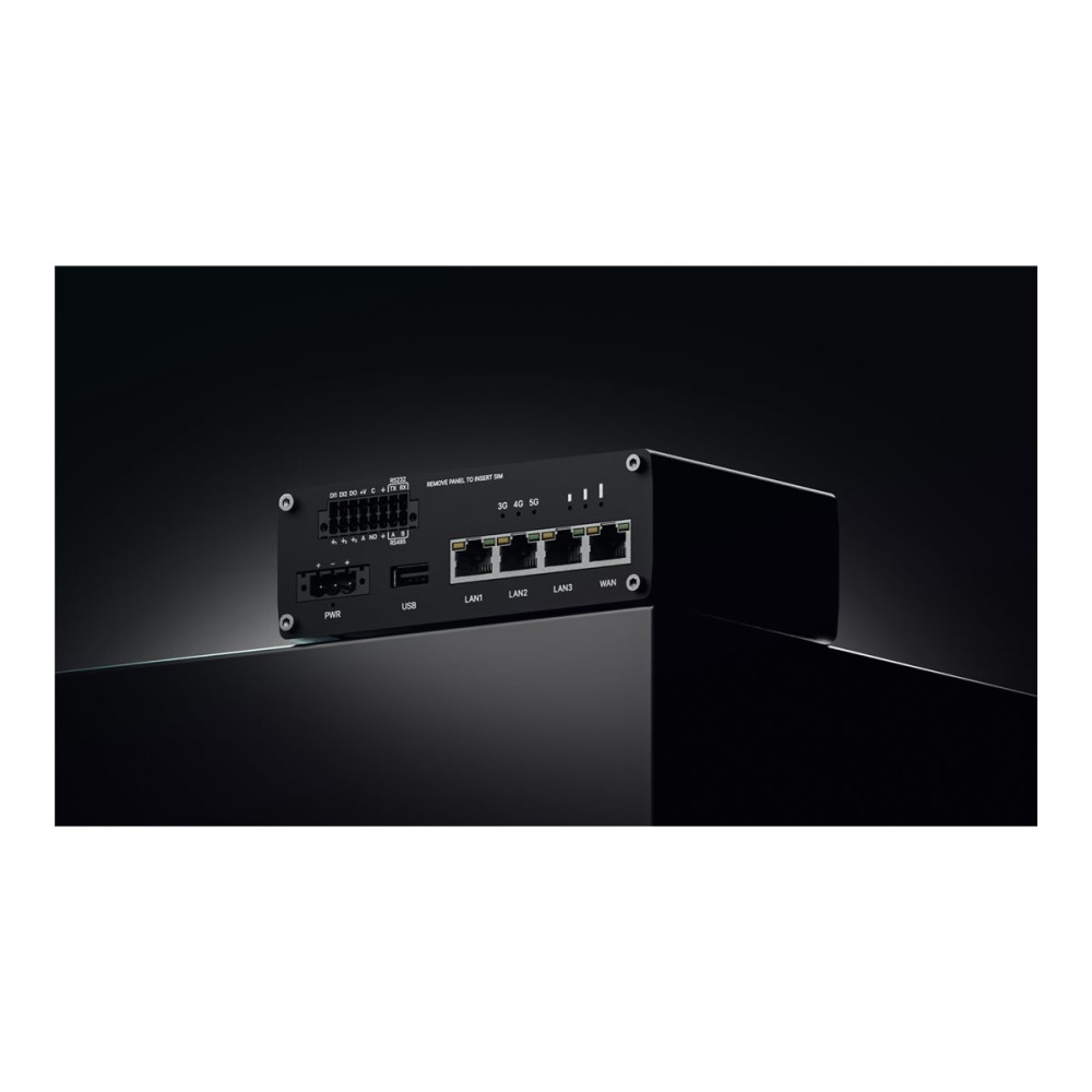 Produktbild för Teltonika RUTM55 - trådlös router - WWAN - Wi-Fi 5 - 5G, 3G, 4G - DIN-skenmonterbar, väggmonterbar, försänkt montering möjlig