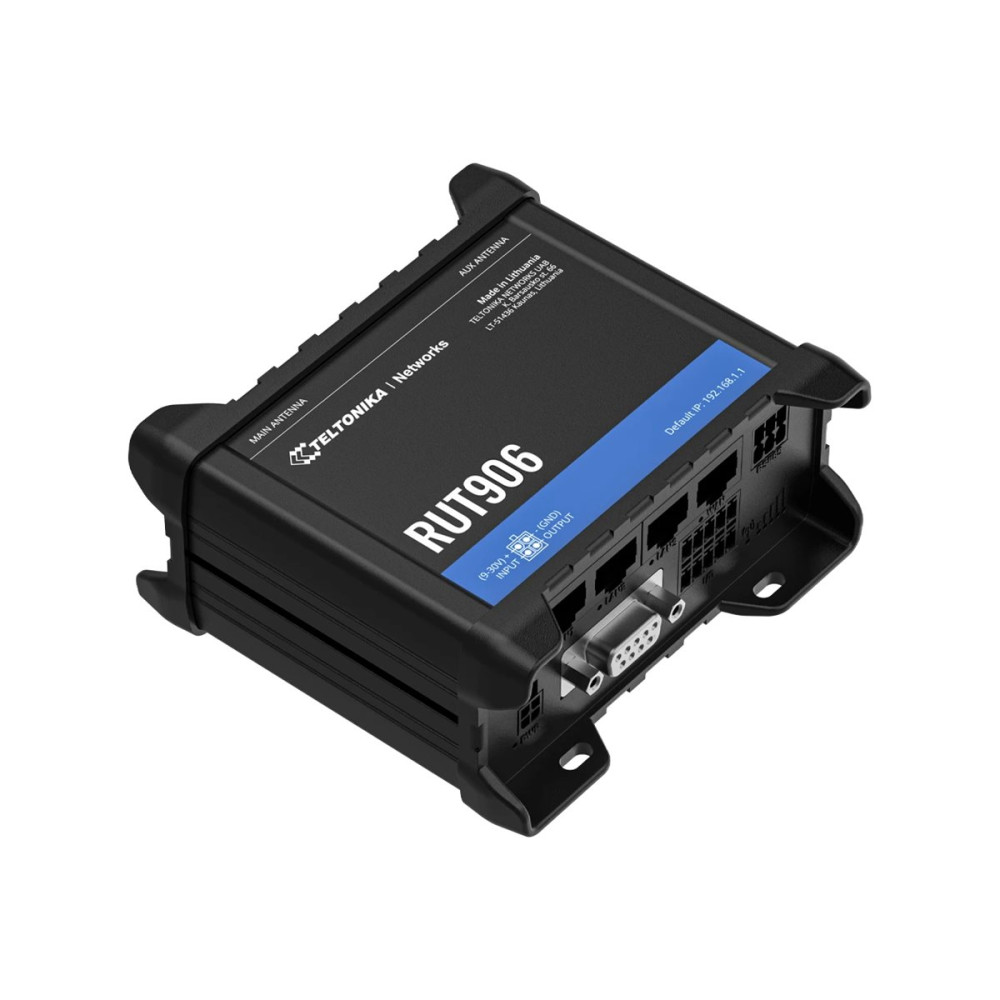 Produktbild för Teltonika RUT906 - trådlös router - WWAN - Wi-Fi - 4G, 2G, 3G - DIN-skenmonterbar