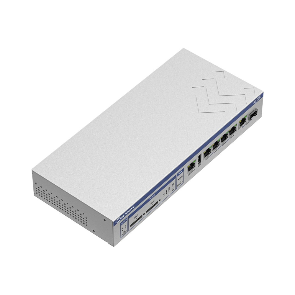 Produktbild för Teltonika RUTXR1 - trådlös router - WWAN - Wi-Fi 5 - skrivbordsmodell, rackmonterbar