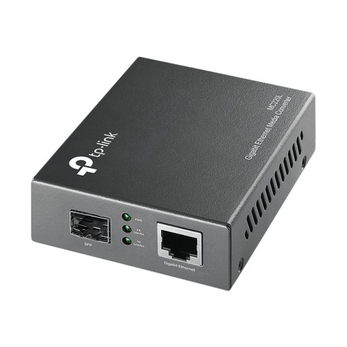 TP-LINK TP-Link MC220L - fibermediekonverterare - 10Mb LAN, 100Mb LAN, 1GbE