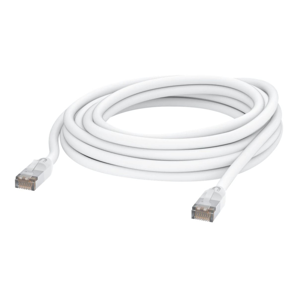 Produktbild för Ubiquiti UniFi patch-kabel - 8 m - vit