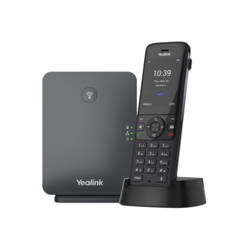 YEALINK Yealink W78P - trådlös telefon/VoIP-telefon - med Bluetooth interface med nummerpresentation - 3-riktad samtalsförmåg