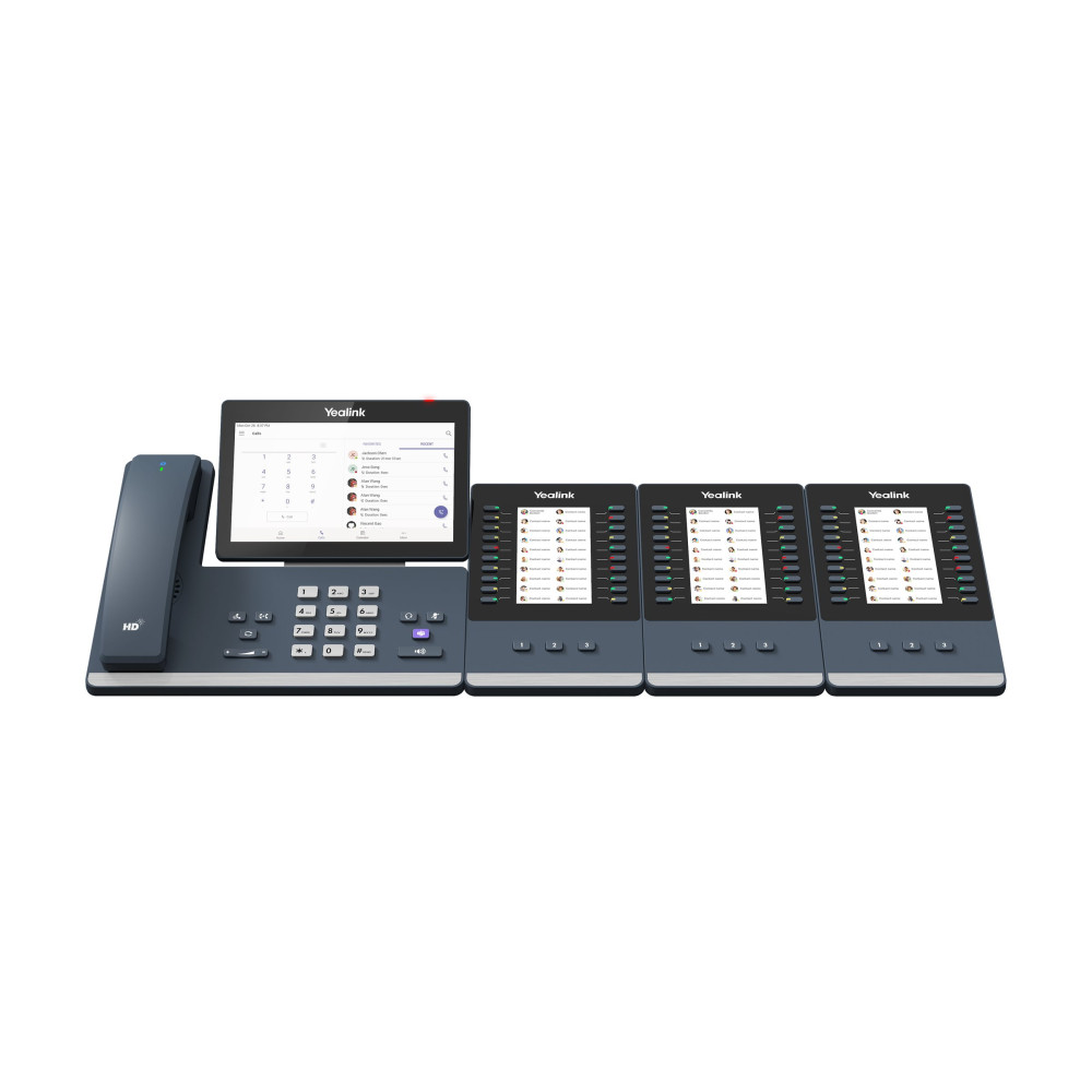 Produktbild för Yealink MP58-WH E2 - VoIP-telefon - med Bluetooth interface med nummerpresentation/samtal väntar