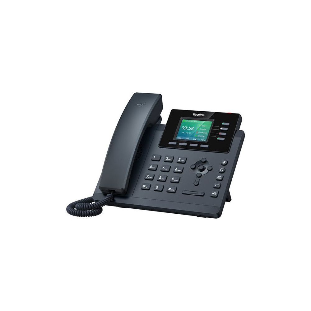 Produktbild för Yealink SIP-T34W - VoIP-telefon med nummerpresentation - 5-vägs samtalsförmåg